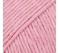 Filato di misto cotone per lavorare a maglia e uncinetto, 3 o leggero, pettinato, peso DK, cotone leggero Drops Cotton Light, 51 g, 100 metri per gomitolo (41 rosa peonia)