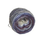 Filato di mohair cavo tinto da 100 g for uncinetto - Perfetto for sciarpe e cappelli con fiori di tulipano(Brass)