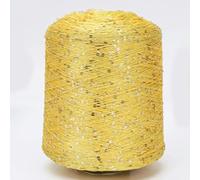 Filato Fantasia Glitterato da 500 g, Filato per Uncinetto a Mano, Filato per Maglieria, Filato per Ricamo con Paillettes, Filato per Maglieria, Filato per Ricamo, Paillettes
