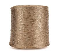 VICIYOO Filato Fantasia Glitterato da 500 g, Filato per Uncinetto a Mano, Filato per Maglieria, Filato per Ricamo con Paillettes, Filato per Maglieria, Filato per Ricamo, Paillettes