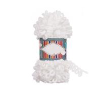 Filato fine 100g senza ferri senza uncinetto uncinetto for dita facile da lavorare a maglia coperta morbida e soffice anello voluminoso(Color-02)