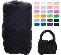 Filato Gigante 250g Cotone Grosso Tubolare a Mano Gomitolo di Filato Chunky Yarn per Borse Coperte Cestini Nidi di Animali Domestici Artigianato Fai-da-Te (Color : 15@, Size : 5 Roll(1250g))