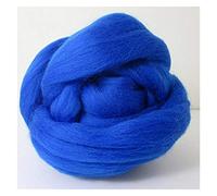 Filato Gigante per Maglia a Mano, 1000g / palla Super fitta filato grosso in feltro Fit use for la filatura a mano a maglia a Filato fai da te coperta(Royal blue)