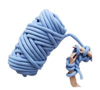 Filato Gigante per Maglia a Mano, 1000g / palla Super fitta filato naturale di fiti fai da te bully braccio rovente knit coperta a mano maglieria rotazione filati(Blue)