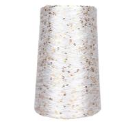 Filato glitterato da 500 g, filato for uncinetto a mano, for maglieria, vestiti, for ricamo con paillettes, for per Artigianato Fatti a Mano(Color 8)
