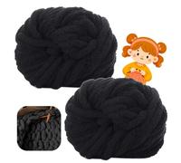 Filato Grosso 500g (250g x 2) approx 54m, chunky yarn Soft Chenille, Yarn for Knitting, Wool for Crochet and Knitting Blankets Scarf Hat (18)