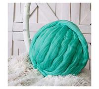 Filato Grosso per Borse 500g fai da te maglieria a maglia grosso roventi filato super morbido grande braccio a coperta a mano a all'uncinetto cappello sciarpa(Green)