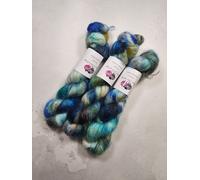 Filato In Mohair Di Capra Tinto A Mano, Peso Pizzo, 50g, ECHOES BELOW