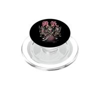 Filato Kanji Samurai Kittens, amante dei gatti, Kitten Courage PopSockets PopGrip per MagSafe