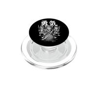 Filato Kanji Samurai Kittens, amante dei gatti, Kitten Courage PopSockets PopGrip per MagSafe