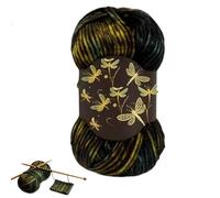 Filato luccicante iridescente Firefly: un tocco di magia in ogni punto, filato morbido ogni 100 g, sottile luccichio che cambia con la luce, amato dagli uncinetti allo stesso modo per (1pc)