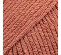 Filato misto cotone per maglieria e uncinetto, 3 o leggero, pettinato, peso DK, gocce di cotone, 51 g, 115 m per palla (35 ruggine)