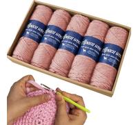 Filato per calzini con dita - Filo per maglieria in alpaca da 120 m, fibra per tessitura morbida e traspirante, materiale leggero per cucito | Filati per maglieria per, guanti, poncho, access