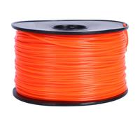 Filato per decespugliatore rotondo in nylon 3LB, filo per decespugliatore per prato, filo per decespugliatore diametro 2,4 mm x 262 m arancione