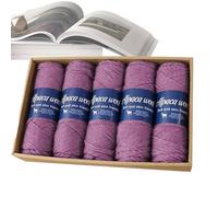 Filato per il peso delle dita, filato di calzino - Filo all'uncinetto di filato schal fato in lana di alpaca - Comfort confortevole Filato sottile per , amici