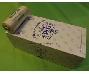 FILATO PER IMBASTIRE GR. 50 ECRU' - SCATOLA 10 SPOLE-MARCA P E G ORIGINALE-ITALY