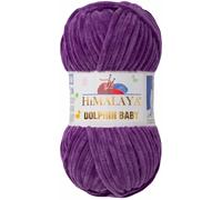 Filato per lavori a maglia fine dell'Himalaya Dolphin per bambini, in cotone per lavorare a maglia (80340 viola)