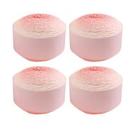 Filato Per Lavori All'Uncinetto | 4 Pezzi Filo Gradiente Per Artigianato,Filato Per Uncinetto Per Principianti,Per Appassionati Hobbisti Progetti Di Trapunto Riparazione Creazione Di Sciarpe Arte Crea