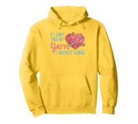 Filato per Maglieria all'Uncinetto I am Not Going Crochet Felpa con Cappuccio