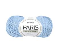 Filato per maglieria e uncinetto, 100% cotone, 4 o Medium, peso Aran, Drops Paris, 50 g, 82 metri per gomitolo (100 lavaggio leggero).