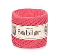Filato per magliette, per lavori a maglia, progetti macramè, filato per fai da te, borse, cestini, progetti all'uncinetto, 5-7 mm, corallo