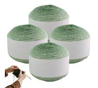 Filato Per Uncinetto | 4 Pezzi Filo Sfumato,Filato Morbido Per Maglieria,Per Appassionati Hobbisti Lavori Di Ricamo Riparazione Creazione Sciarpe Arte