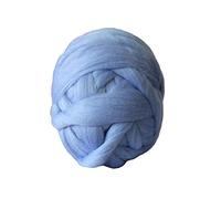 Filato per uncinetto, Chunky Yarn For Hand Knitting 1000g Multicolor For Arm Blankets Sweaters Scarves(Sky Blue)