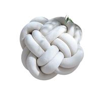 Filato per uncinetto, Chunky Yarn Hand Knitting Pillow Multicolor 39x30cm(White)