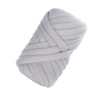 Filato per uncinetto, Cored Cotton Wool Chunky Yarn 500g 1kg Multicolor For Crochet Knitting DIY(Light gray 500G)