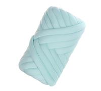 Filato per uncinetto, Cored Cotton Wool Chunky Yarn 500g 1kg Multicolor For Crochet Knitting DIY(Water green 500G)