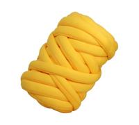 Filato per uncinetto, Cored Cotton Wool Chunky Yarn 500g 1kg Multicolor For Crochet Knitting DIY(Yellow 500G)