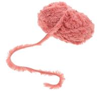 Filato per Uncinetto in Poliestere Rosa per Amigurumi e Maglia | Morbido e Resistente, Buona Lucentezza, per Cuscini e Sciarpe Invernali, Uso Manuale Pratico