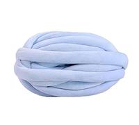 Filato per uncinetto, Super Chunky Knit Crochet Hand Knitting Yarn Multicolor DIY Blanket Pillow Animal Nest(Lake blue)