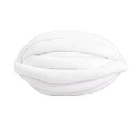 Filato per uncinetto, Super Chunky Knit Crochet Hand Knitting Yarn Multicolor DIY Blanket Pillow Animal Nest(Bleach)