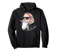 Filato Quadrato per Uncinetto Charles Darwin Evolution Theory Granny Felpa con Cappuccio
