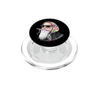 Filato quadrato per uncinetto Charles Darwin Evolution Theory Granny PopSockets PopGrip per MagSafe