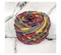 Filato Spesso,Lana Grossa Solido colore super spessore spesso spessa fatta a mano greggio maglia day intrecciata tunnel soft yarn first line(Orange 1)