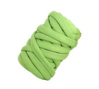 Filato Spesso Morbido 1 kg di filato cotone ultra spesso, fai da te, tessuto a mano, morbido e anti-collisione, cuscino for bambini, nido for animali domestici, capelli lisci(Green 2)