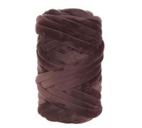 Filato tubolare in cotone spesso, 250 g/rotolo Filato di riempimento in velluto cristallo Linea produzione filati for coperte lana grezza fatta a mano Lana all'uncinetto(Ab)