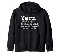 Filato Un Oggetto a Cui la Parola Abbastanza Non Si Applica Felpa con Cappuccio