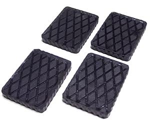 FILAVERSE Kit 4 Tamponi in Gomma Piena per Ponte Sollevatore 160x120x20 mm - Portata 400 kg Cad. - Antiscivolo Best-Grip - Compatibili Corghi Ravaglioli OMCN