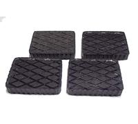 FILAVERSE - Kit 4pz Tamponi Ponte Sollevatore a Forbice 160×120×30 mm per Ravaglioli RAV Werther OMCN Corghi. Gomma Piena, portata 500 kg a tampone (2000 kg kit). Universali Antiscivolo Best-Grip