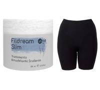 Fildream slim trattamento rimodellante snellente kit s/m 1 crema 200 ml + 1 pantaloncino s/m