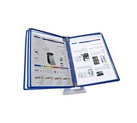 File Arranger progettato per scrivania, organizzatore di riferimento desktop, file da parete formato A4, rack di riferimento per documenti a parete a 5 pannelli, contiene 10 fogli di carta A4, guida