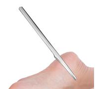 File del piede grattugia grattugia, spostamento dei calli per i piedi - Strumento di levigatrice manuale per piedi in acciaio - Chiodi di cura del corpo portatile per casa, viaggi, appartamento