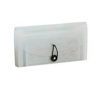 File Di Fisarmonica Impermeabile - Cartella Portatile 26x14x2,7 Cm, Organizzatore Di Documenti Espandibile, Supporto Per File Di Ufficio | Scuola Per La Scrivania Della Casa, Uomini Donne Viaggi Stude