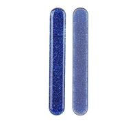 File di macinazione delle nail art Professional Nano Glass File manicure File di manicure Smooth Dureble Blue 2pcs