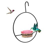 File Di Uccelli Selvatici - Mangiatore Di Colibrì, Design Circolare Con Posatoio, Supporto Decorativo In Metallo, Residenza Di Formiche, Perdita, Per La Visione Della Fauna