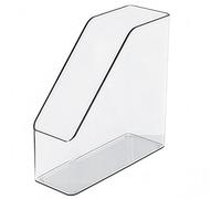 File Organizer Rack Trasparente,Portariviste formato, Portariviste Rack Organizzatore da scrivania Organizer Cartella Ufficio Verticale File Sorters, per organizzazione e conservazione dell'ufficio