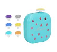 File per unghie elettriche per bambini - kit ricaricabile con motore silenzioso, strumento di manicure portatile per bambini con 6 teste morbide | Assicurazione e cura delle unghie pratiche per i neon